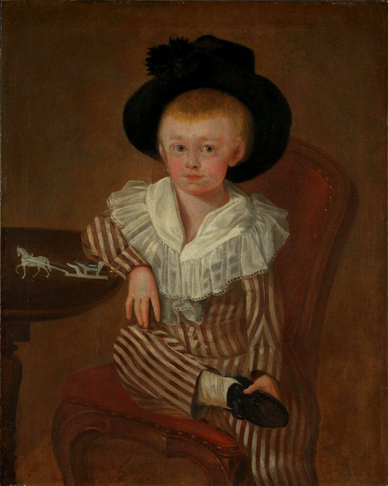 Heinrich Christian Friedrich Hosenfelder - Portrait of James Collett - NG.M.02909 - National Museum of Art, Architecture and Design