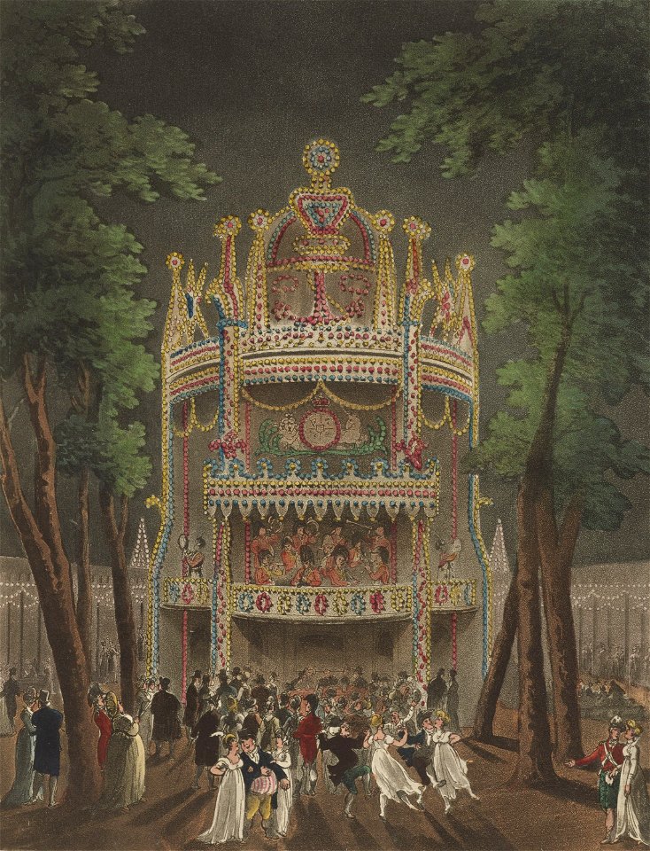 Houghton 57-1633 - Vauxhall Garden