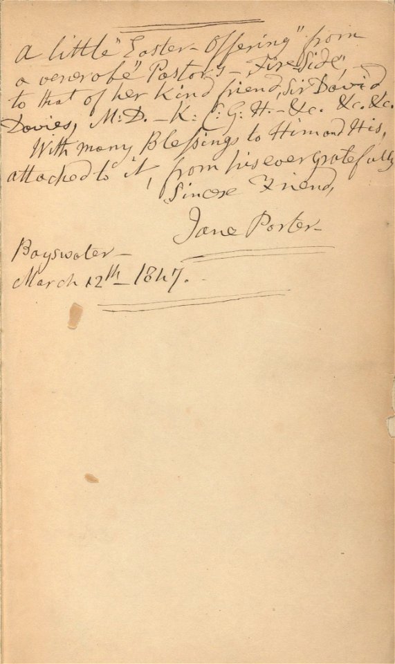Houghton EC8 P8343 817pc - inscription