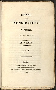 Houghton EC8 Au747 811s (B) - Sense and Sensibility