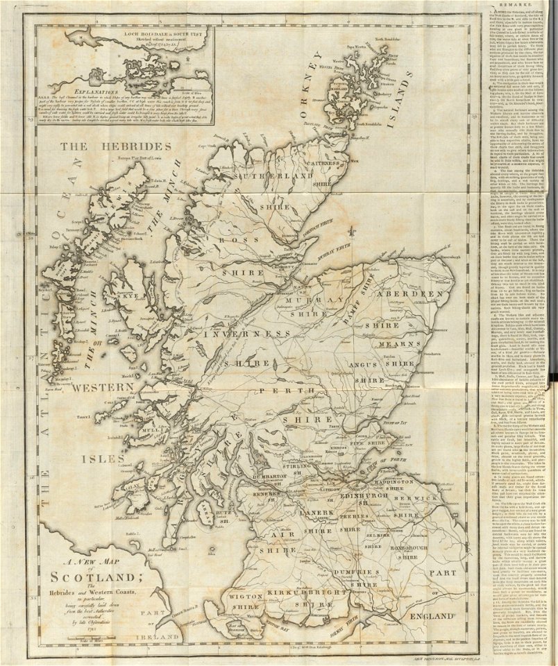 Houghton F 6649.20 - James Anderson, Hebrides and Scotland, 1785