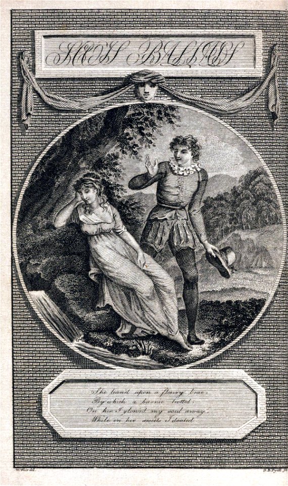 Houghton EC75 M8266 790s - Favourite Scotish Ballads, 1790, vol 4