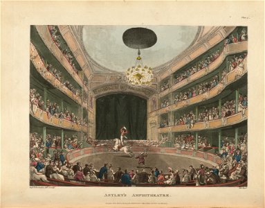 Houghton 57-1633 - Astley's Amphitheatre, 1808