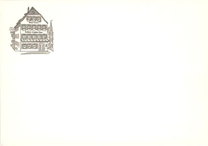 Hotel Deutsches Haus (PK 541O26 Gebr. Metz)
