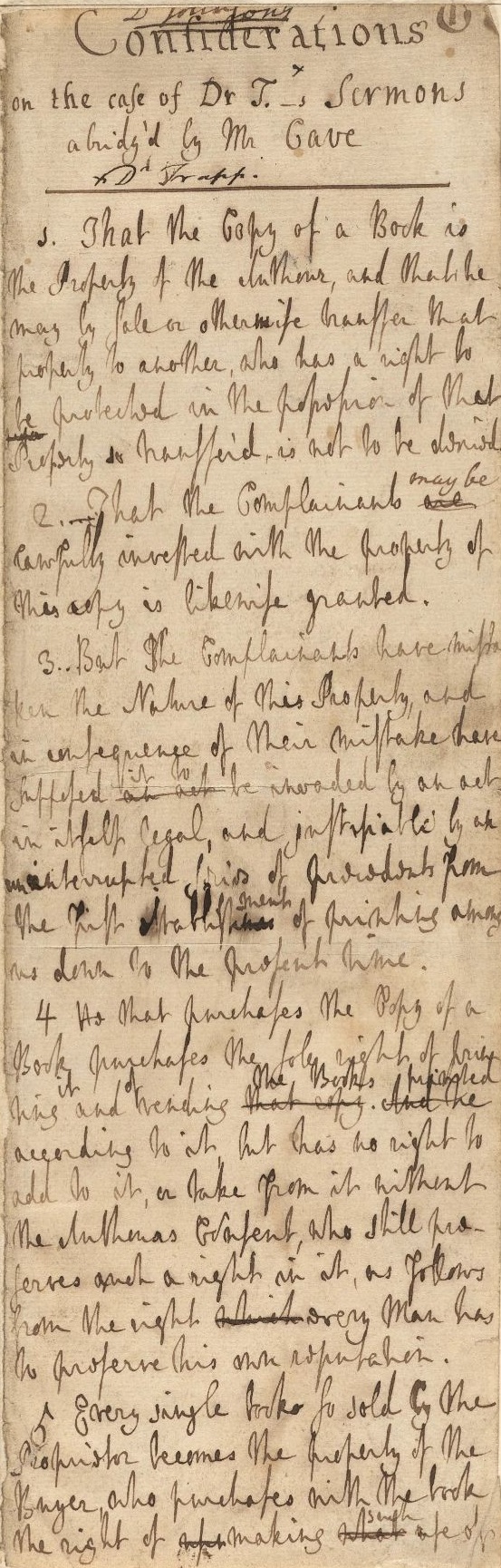 Houghton MS Hyde 50 (14) - Considerations, Johnson