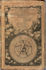 Houghton EC F6707 B638p v.1 - Robert Fludd, Utriusque Cosmi