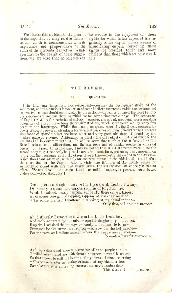Houghton Lowell 705.7 - American Review, Feb 1845, interior