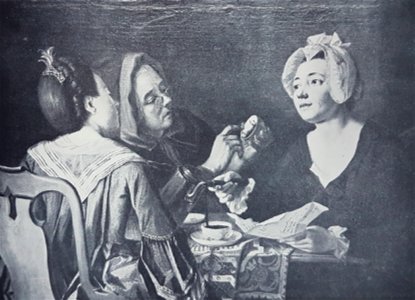 Hos spågumman x Per Hilleström