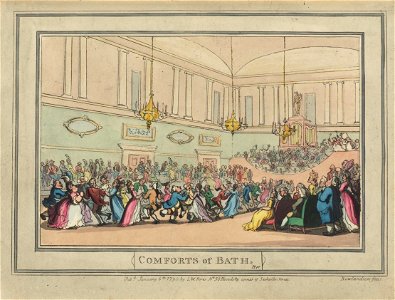 Houghton HEW 9.8.1 - Rowlandson, Comforts of Bath, pl. 10