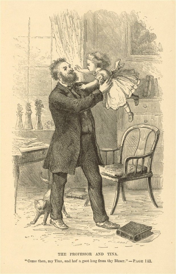 Houghton AC85.Aℓ194L.1869 pt.2aa - Little Women, vol 2, illustration 142