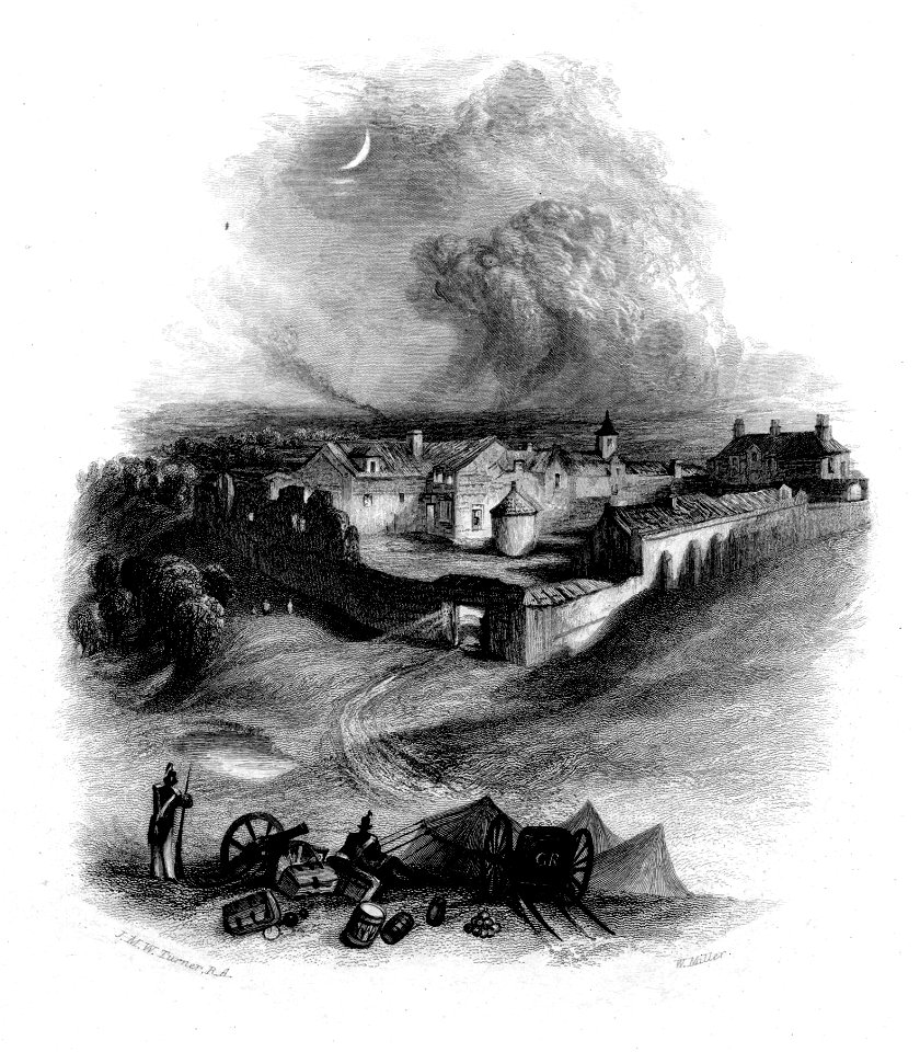 Hougemont engraving by William Miller after Turner R520