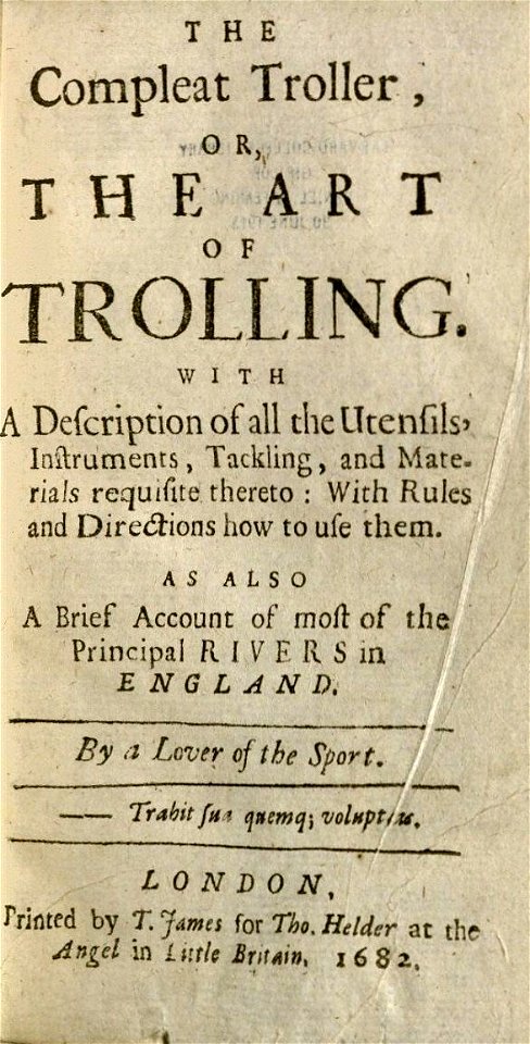 Houghton F 558.2 (B) - Robert Nobbes, The Compleat Troller, 1682