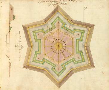 Houghton MS Typ 255 - Trattato della fortificazione, 11