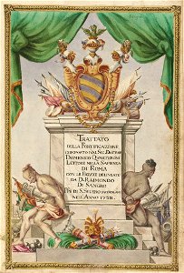 Houghton MS Typ 255 - Trattato della fortificazione, title