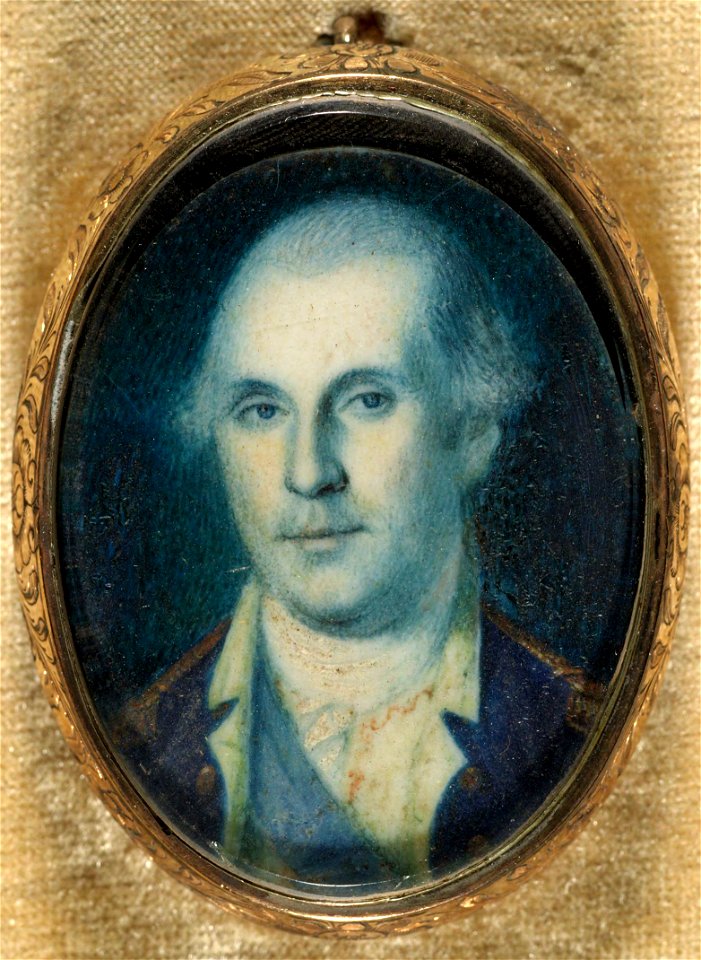 Houghton MS Am 1375 - Washington miniature