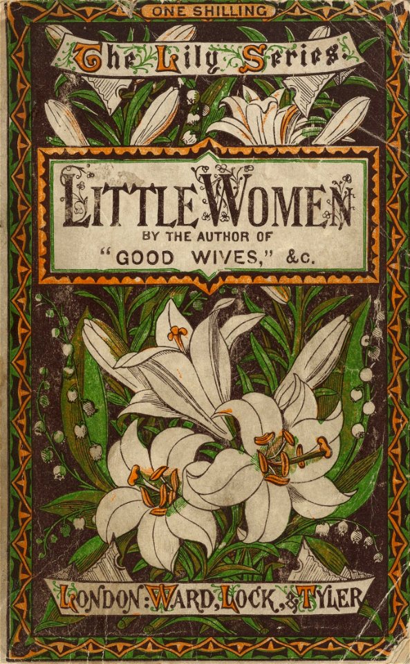 Houghton AC85.Aℓ194L.1869 pt.2aa - Little Women, 1878 cover