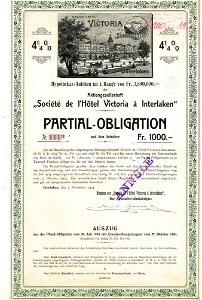 Hotel Victoria 1904