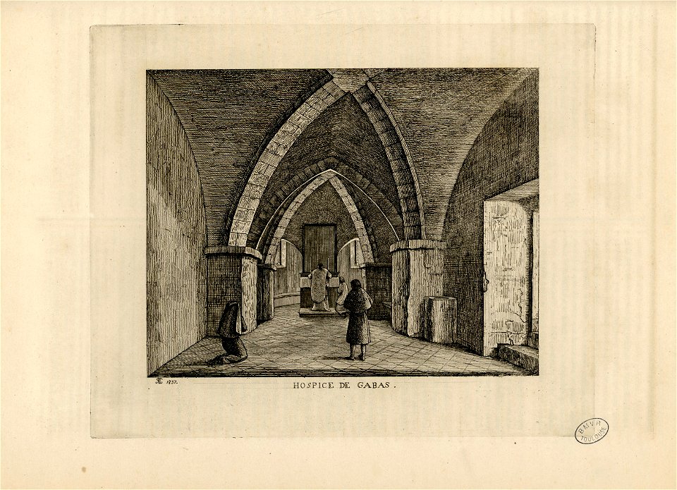 Hospice de Gabas - Fonds Ancely - B315556101 A PELERIN 143