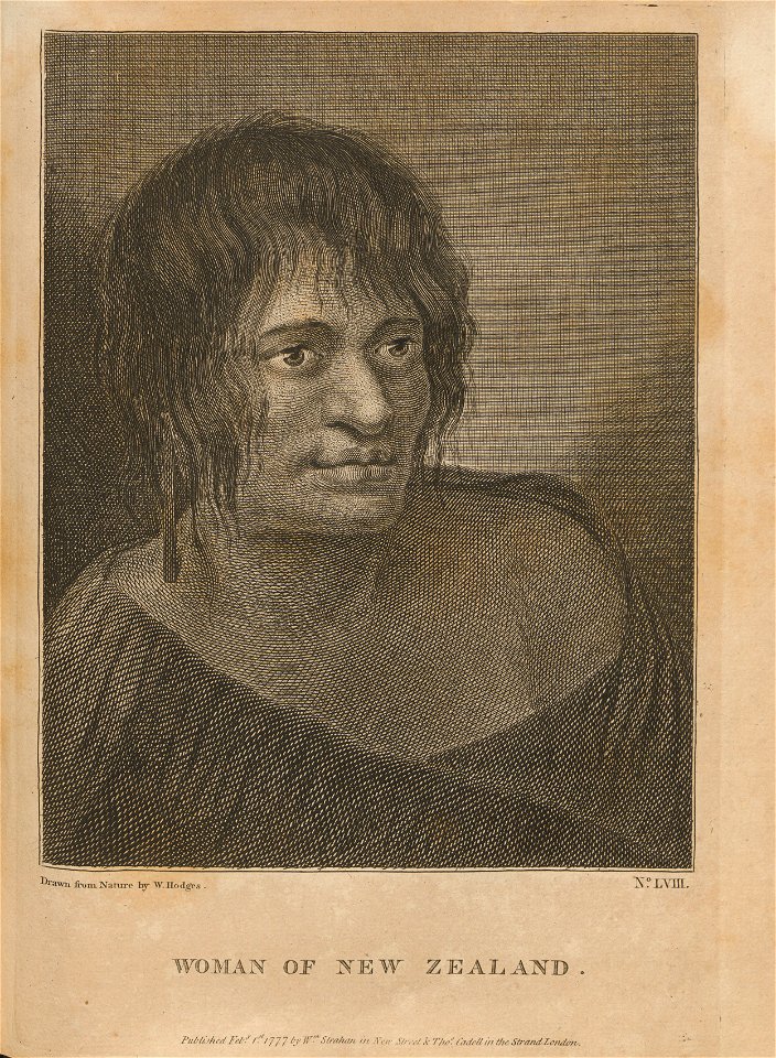 Houghton Oc 127.72.3 - Cook, Woman of New Zealand