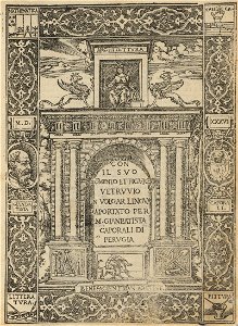 Houghton OLC V834 Ei536 - Architittura, title