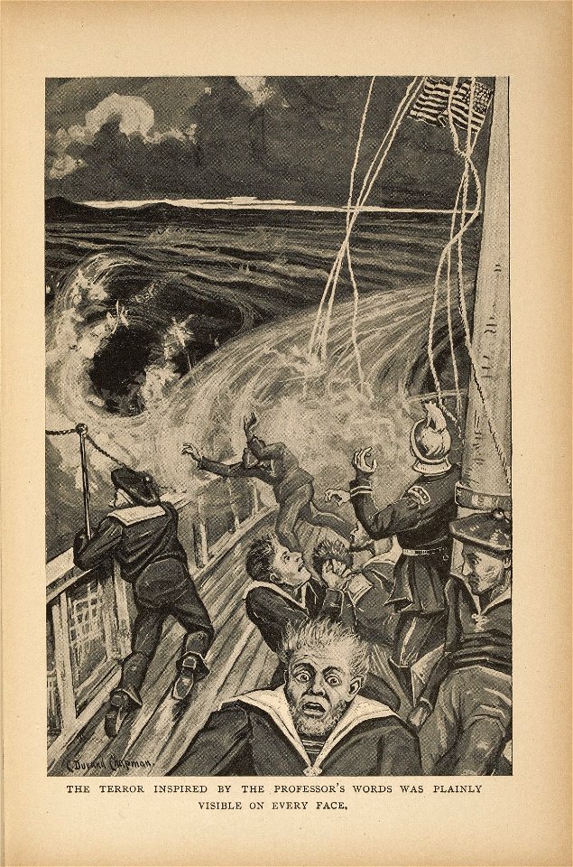 Houghton SF-251 - Goddess of Atvatabar, illustration p 35