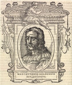 Houghton Typ 525 68.864 - Vasari, Le vite - Marcantonio