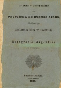 Houghton LAC8.Ib170.839t - Trages y Costumbres cover