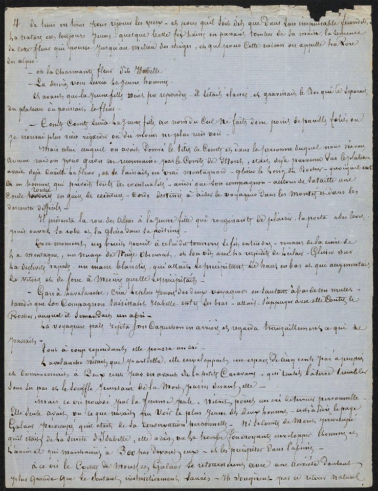 Houghton MS Fr 133.1 - Le Comte de Moret, 4