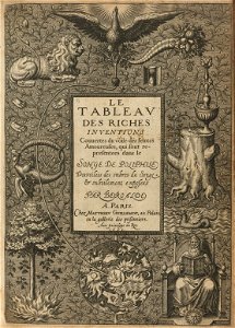 Houghton IC.C7192.Eh600b Colonna Francesca - Le tableav des riches inventions couuertes