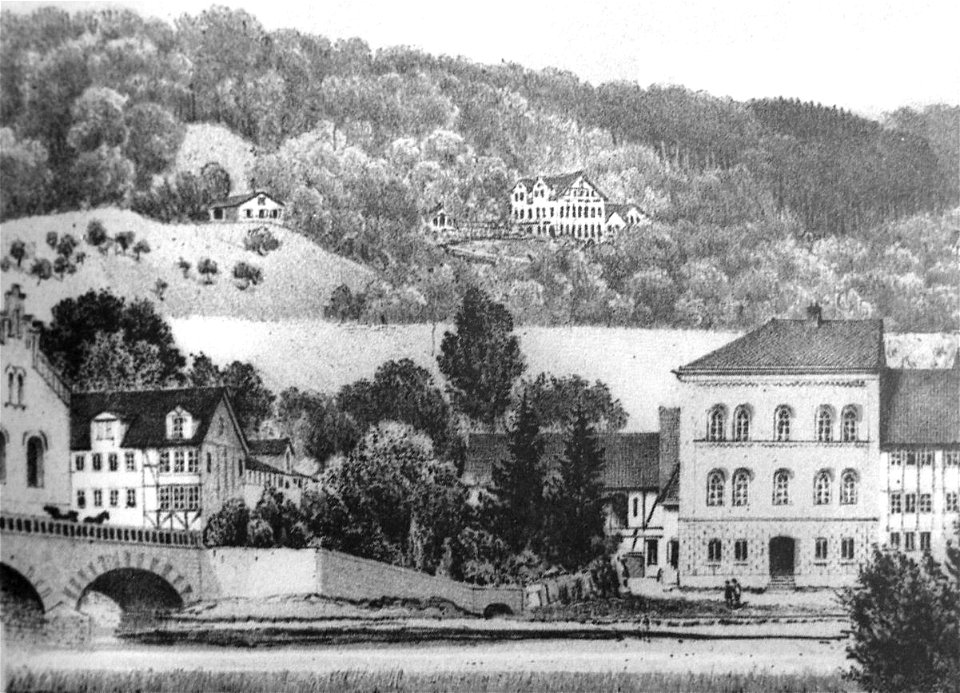 Hotel Andreesberg von Blume mit Werrabrücke