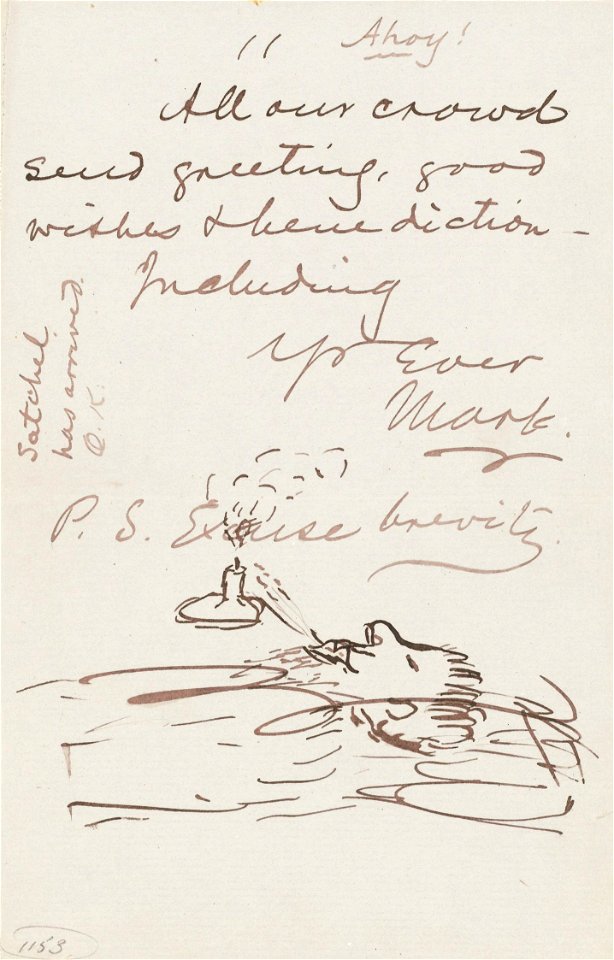 Houghton MS Am 1429 (1153) - Clemens to Aldrich, 24 Mar 1874