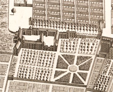 Hospitalières de la Roquette - Plan de Turgot - Norman B. Leventhal Map Center