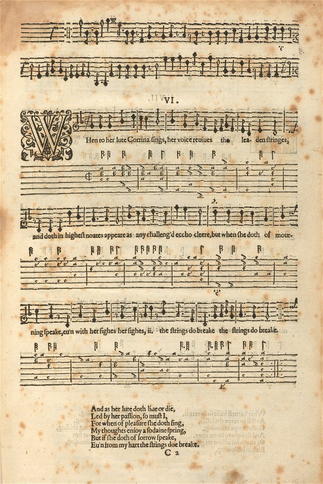 Houghton STC 21332 - Book of Ayres