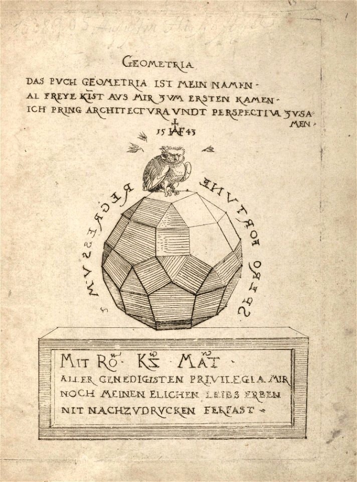 Houghton Typ 520.43.454 - Geometria, Hirschvogel