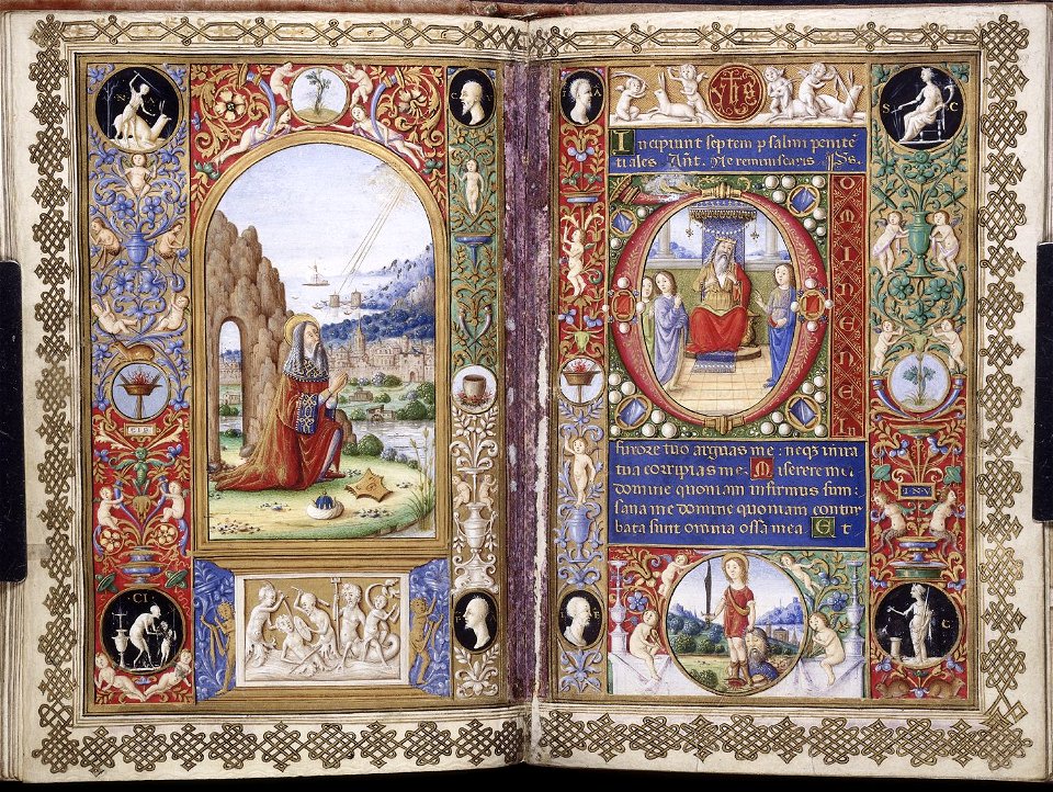 Hours of Laudomia de' Medici - BL YT Ms30 f66v-67 (David)