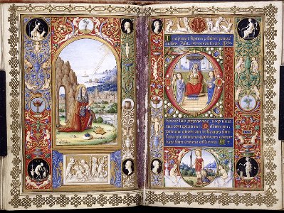 Hours of Laudomia de' Medici - BL YT Ms30 f66v-67 (David)