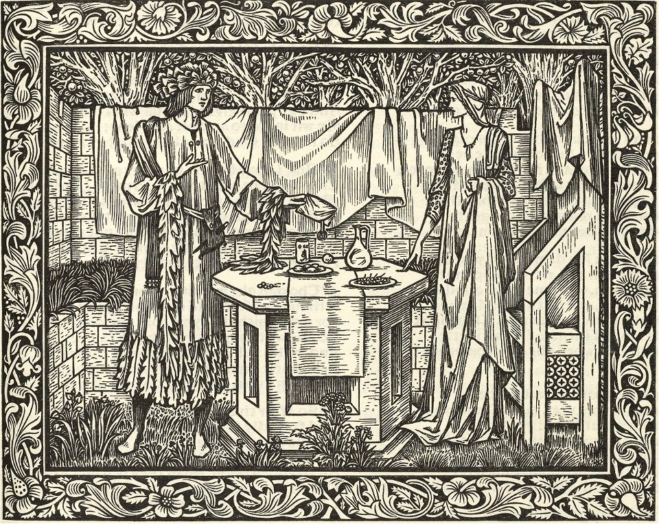 Houghton Typ 805K.96.275 - Works of Geoffrey Chaucer, 1896 - pg. 483