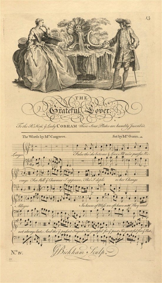 Houghton Typ 705.37.210 - Bickham, Grateful Lover
