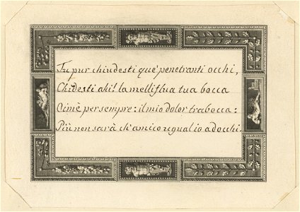 Houghton TypTS 825.18.225 - Bodoni, Tu pur chiedesti