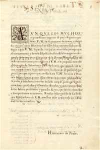 Houghton MS Typ 754 -Prado, dedication