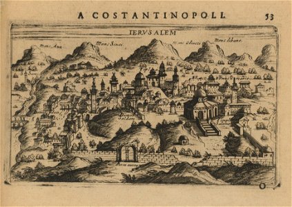 Houghton Asia 9215.98 - Rosaccio, Ierusalem