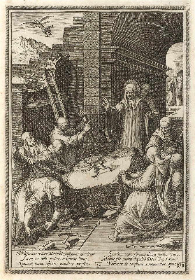 Houghton Typ 525.79.674 - Vita et miracvla Sanctiss, plate 19
