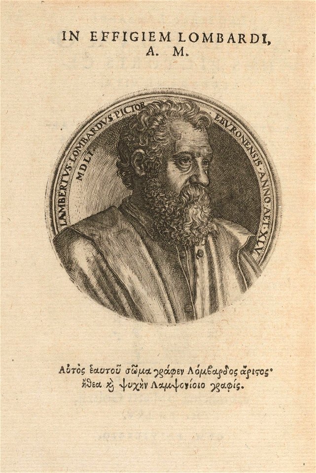 Houghton Typ 530.65.510 - Lampsonius, 1565 - a1v