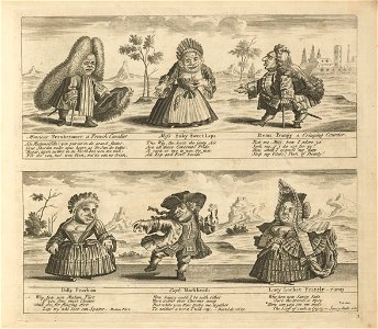 Houghton Typ 705.80.44 - The humours of the Lilliputians