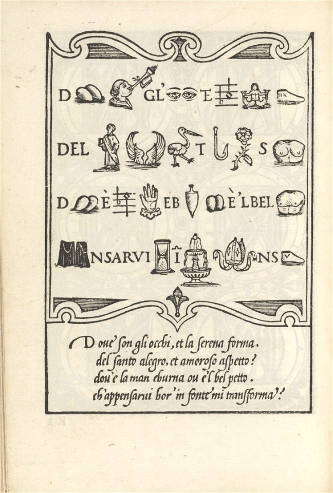 Houghton TypW 525.40.671 - Palatino, Libro nvovo, K2