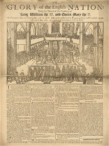 Houghton EB65 A100 B675b v.3 - Crowning of William and Mary, 1689