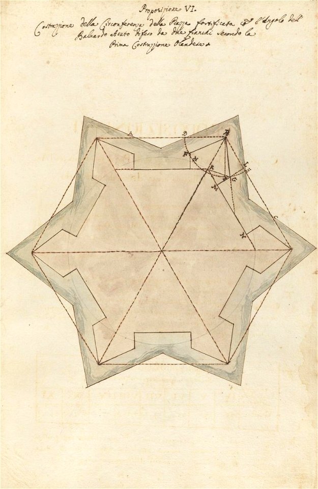 Houghton MS Typ 255 - Trattato della fortificazione, 33