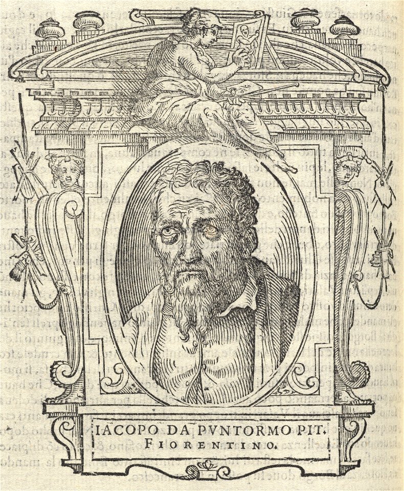 Houghton Typ 525 68.864 - Vasari, Le vite - Iacopo da Puntormo