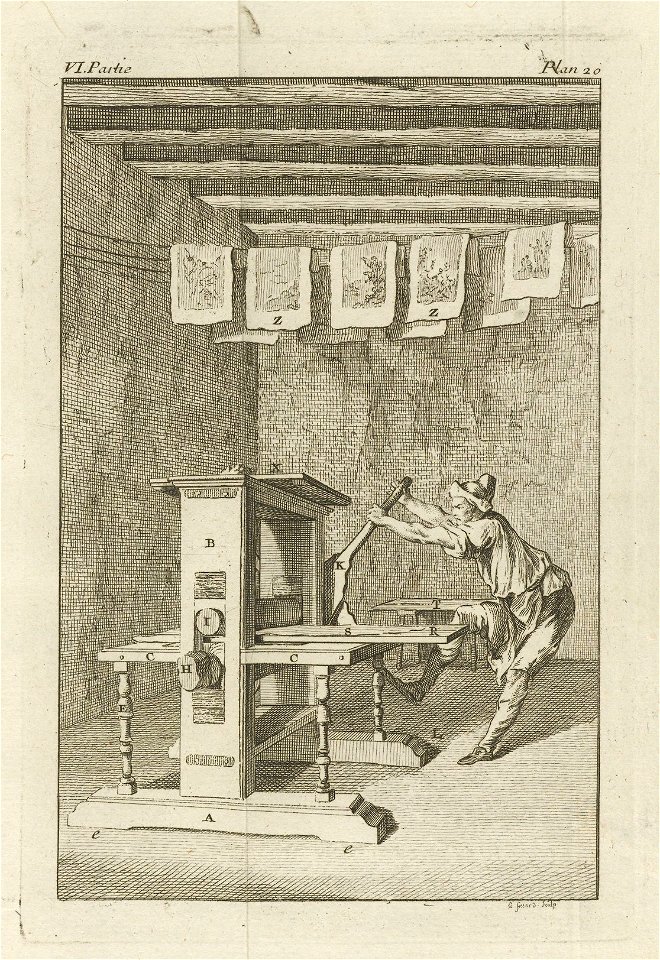 Houghton Typ 715.58.230 - Bosse, De la maniere de graver, 1758