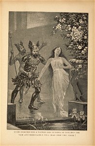 Houghton SF-251 - Goddess of Atvatabar, illustration p 273